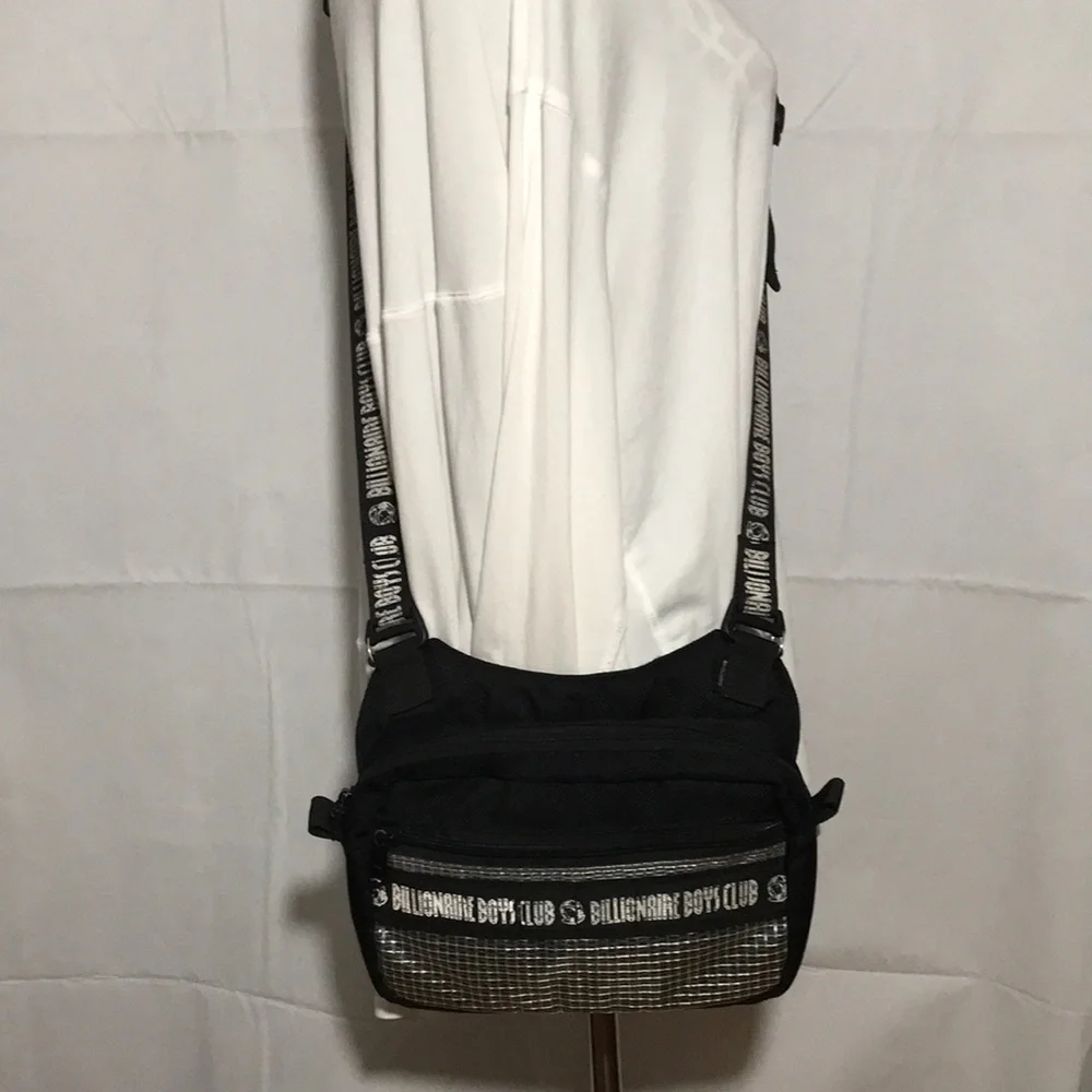 BILLIONAIRE BOYS CLUB × DSPTCH Crossbody Black Messenger Bag